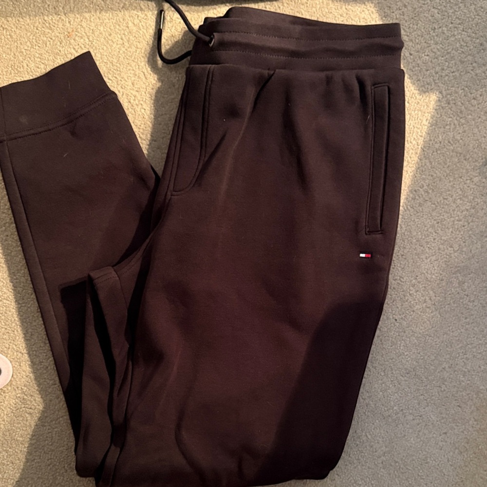 Tommy Hilfiger Men's Black Jogger Pants